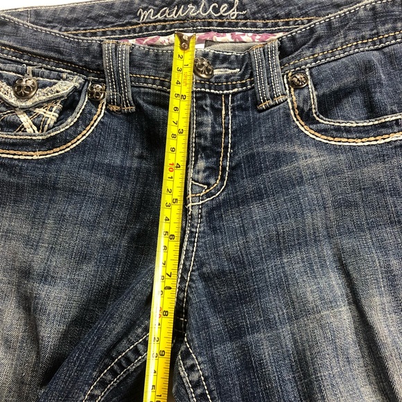 Maurice’s Mid Rise Capris Sz 9/10 - Picture 8 of 8